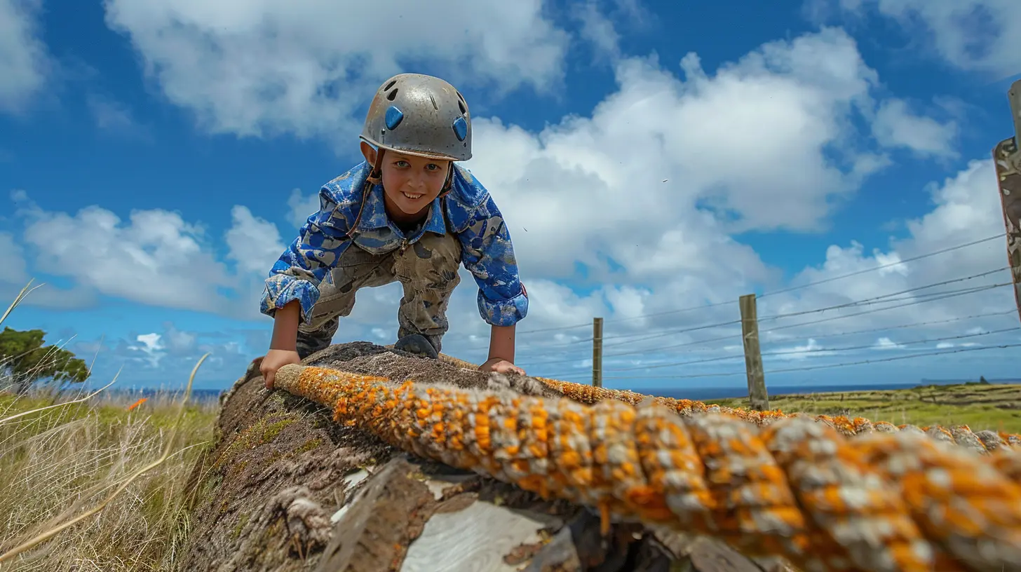 Building Confidence with Outdoor Obstacle Courses