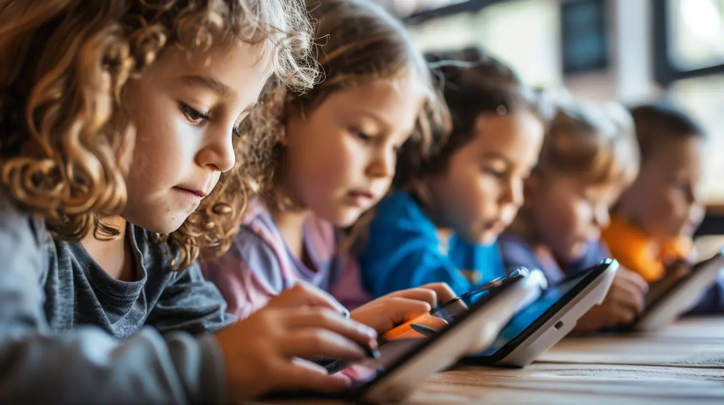 How Tech Addiction Starts in Elementary School