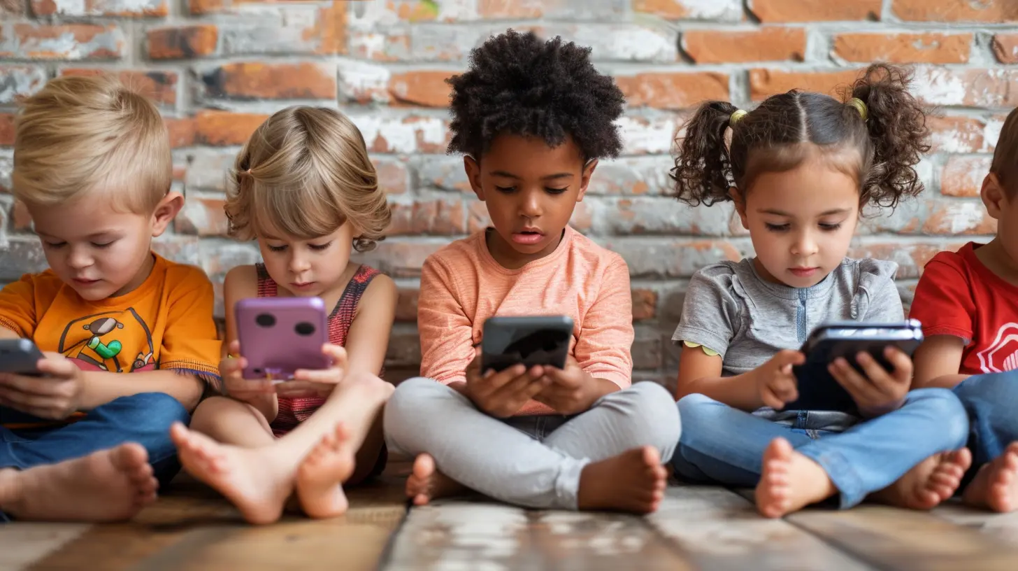 How Tech Addiction Starts in Elementary School