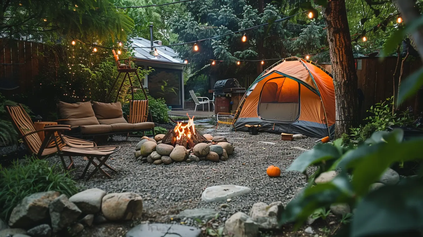 How to Set Up a Backyard Camping Experience