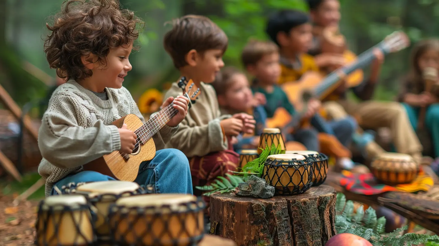 Outdoor Music: Building Nature-Inspired Instruments with Your Kids