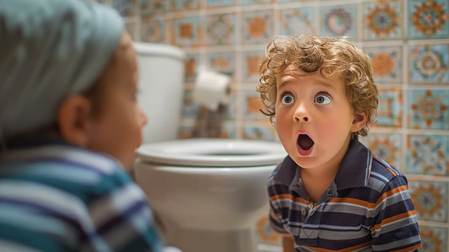 Trying Not to Laugh When Parenting Gets Awkward