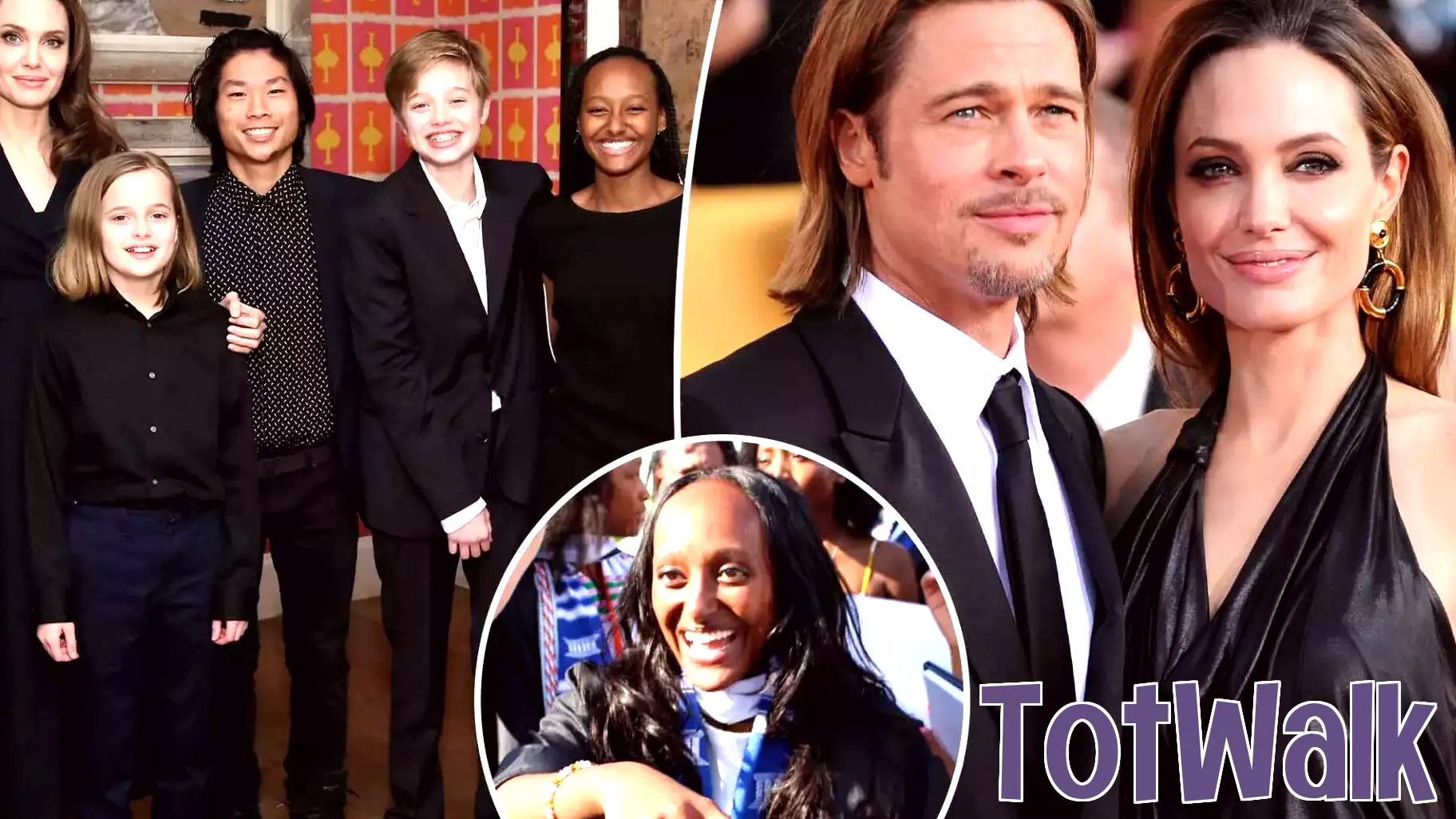 A history of Brad Pitt and Angelina Jolie’s parenting drama amid Zahara’s savage graduation diss