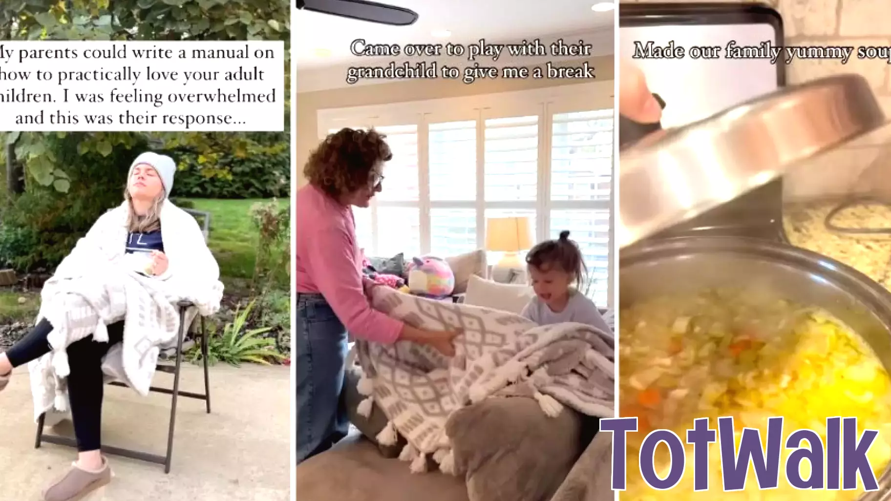 Mom shares how having active parents as a grown adult makes a huge difference