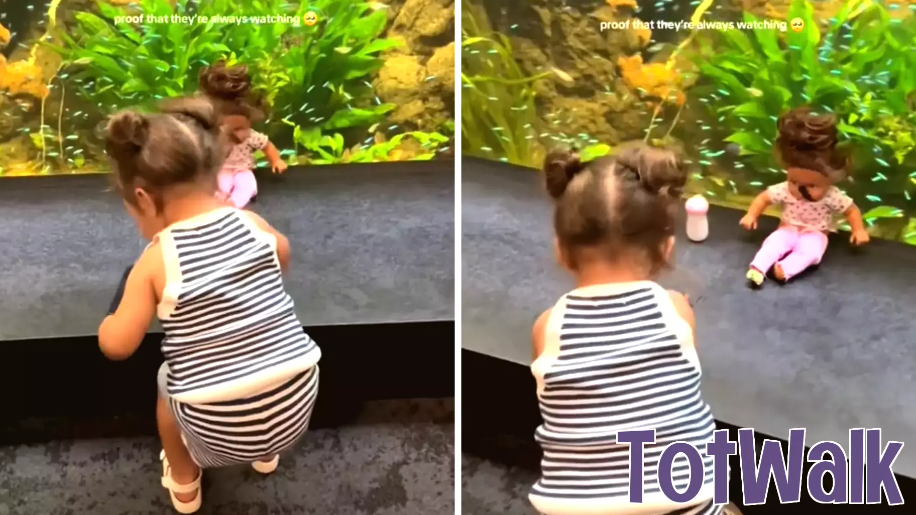 Toddler Captures Sweet Moments of Baby Sibling on Vacation, Leaving Mom in Awe
