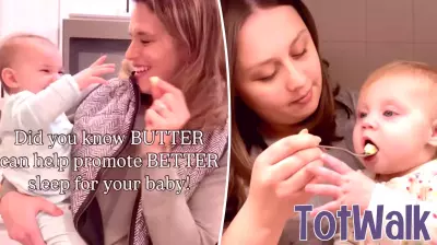 Experts Caution Against Using Butter as a Sleep Aid for Babies