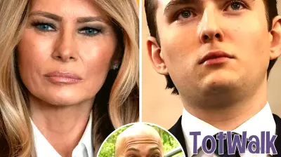 Podcast Host Criticizes Melania Trump's Parenting Over Barron Trump's Alleged Andrew Tate Friendship
