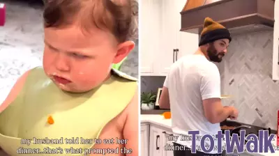 Toddler's Hilarious Comeback to Dinner Time Demand